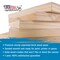 Unfinished Cradled Wood Panels for Painting, 5 Pack of 8x10 inch - Studio Birch Wooden Canvas Boards 3/4" Deep - Mixed-Media Craft, Acrylic, Oil, Encaustic, Paint Pouring Panel Board